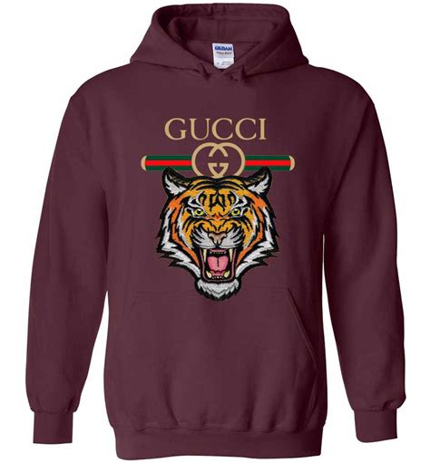 gucci tiger hoodie|gucci tiger necklace.